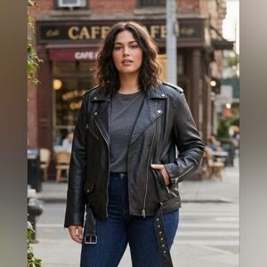 Nasty Gal Leather Moto Jacket 16